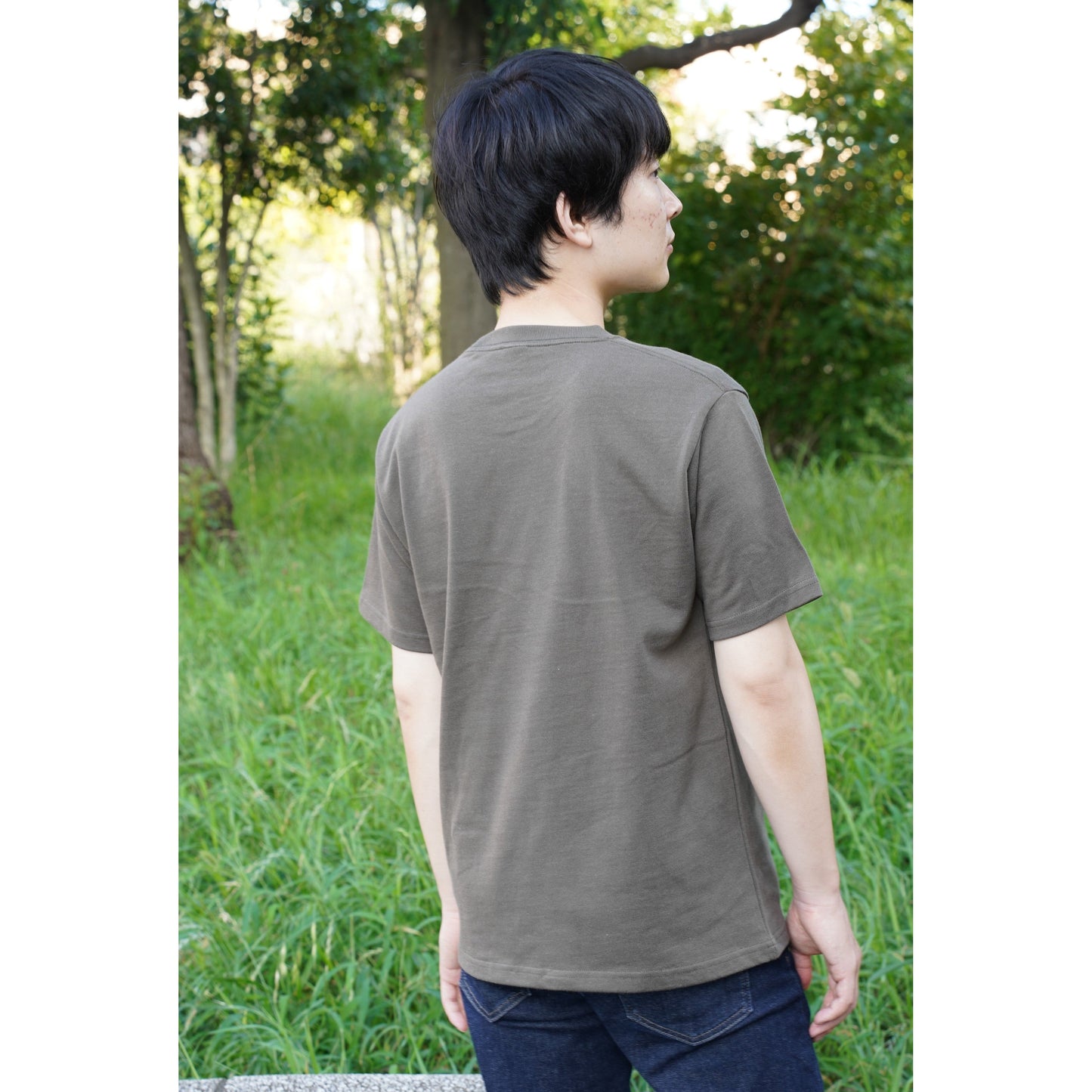 ヘビーウェイト ロゴ刺繍Tシャツ